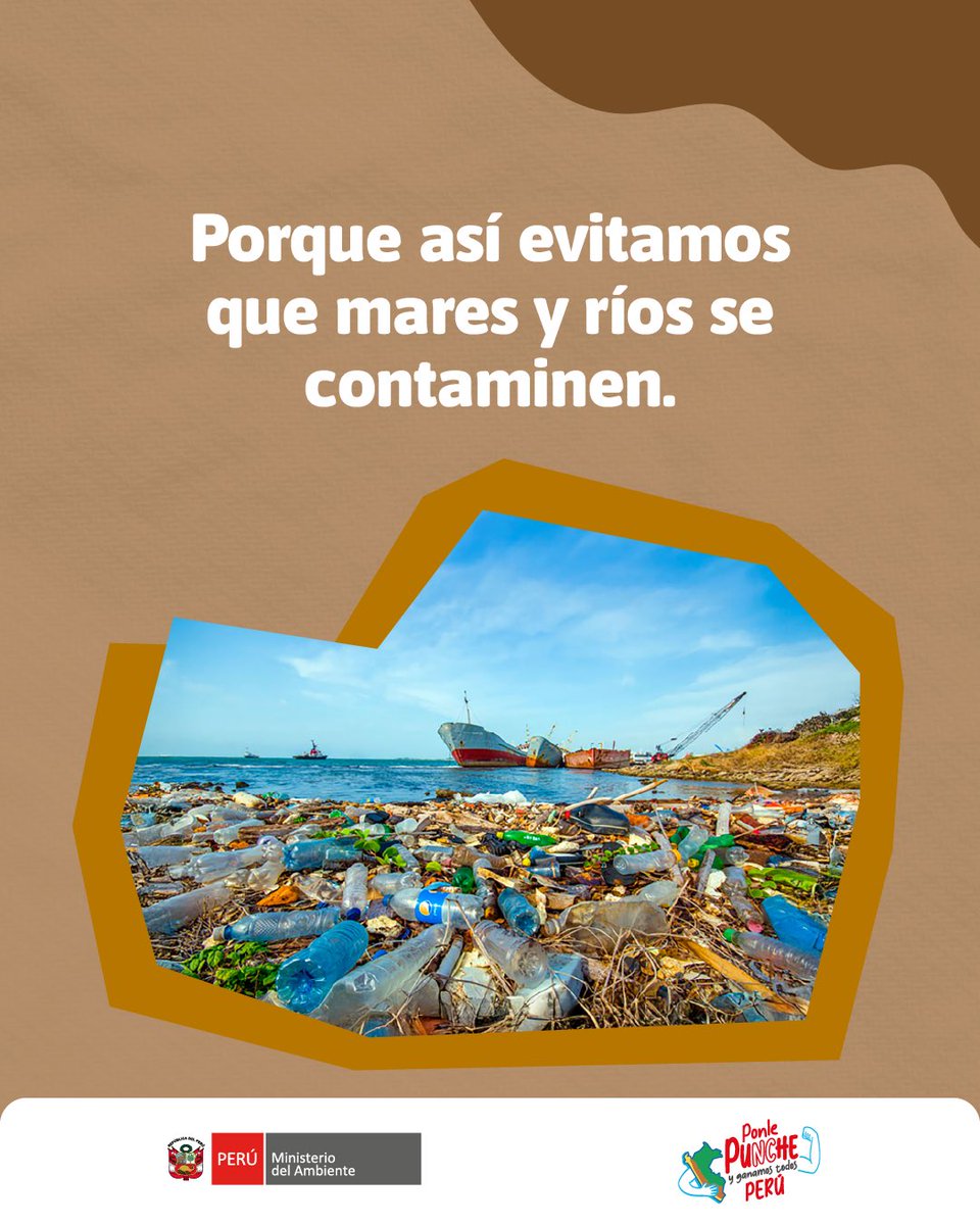 MinamPeru's tweet photo. ♻️🌎Hoy conmemoramos el Día de la Gestión Integral de los Residuos Sólidos - #DIADESOL2025.

Un recordatorio para reducir, separar y valorizar cada residuo.

👉 Porque un Perú más limpio empieza contigo.

Cada residuo en su lugar 🗑️✅ #DIADESOL https://t.co/rIkdmFUKOM