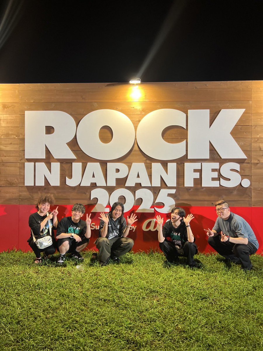 今日もちょーー楽しかった‼︎‼︎👩🏼‍🦱❤️‍🔥🌼✨ 髭男、ロッキン