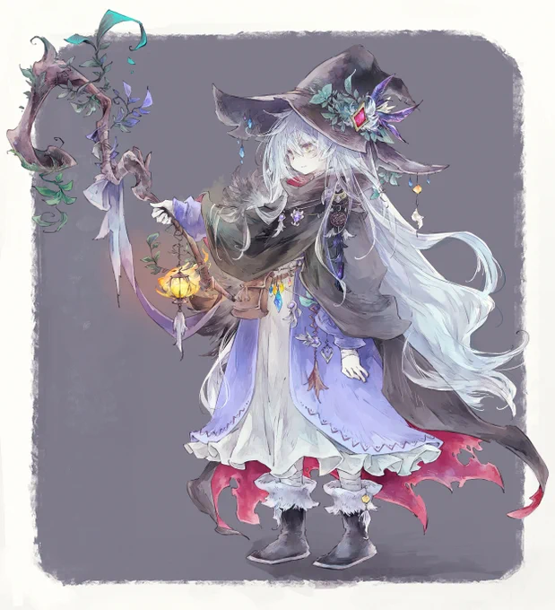 ちょっと前のskebの絵です。 楽しかったです