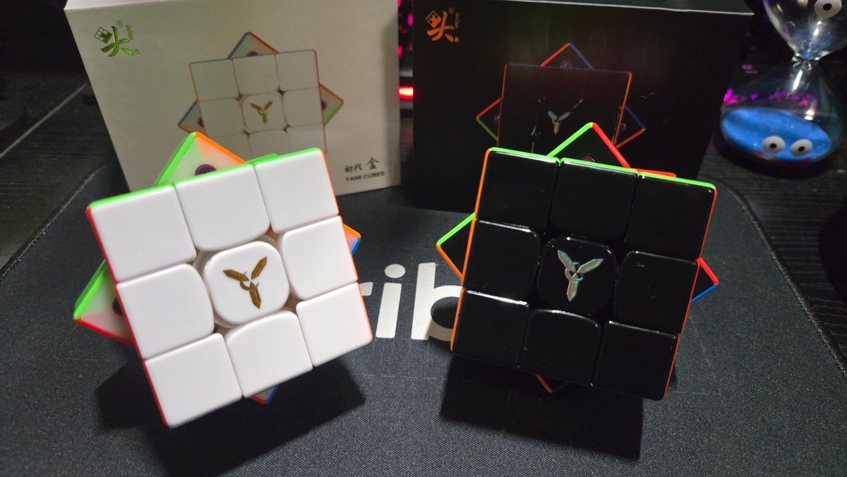 akiakanecube's tweet photo. ついに届いた金さん銀さん!!
めっちゃ綺麗!!
#yamicube https://t.co/e2piXS3ySt