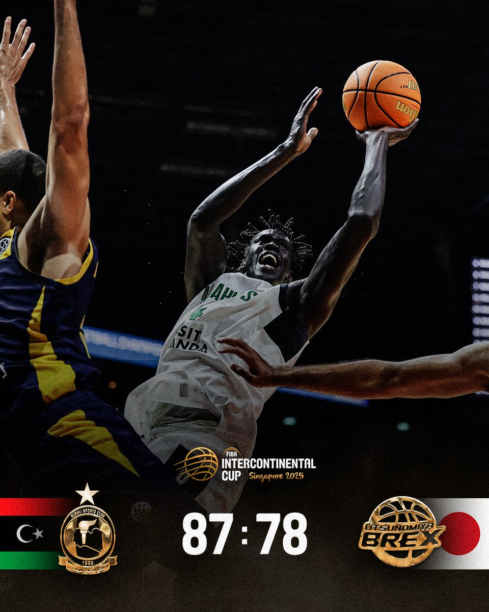 Alahli SC 🇱🇾 manage to hold off Utsunomiya, will be playing for hardware vs. Flamengo in Singapore! 

#IntercontinentalCup