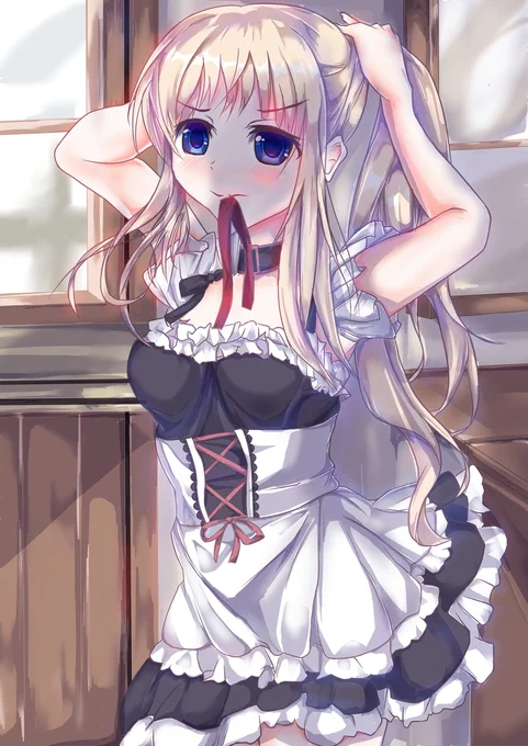 榛名弥生のメイド服