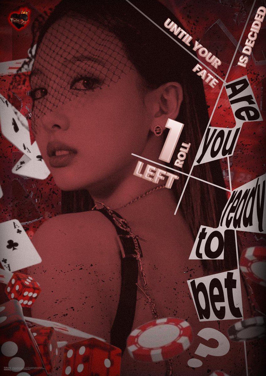 BetYourFate's tweet image. ㅤ

𝕽𝐎𝐔𝐋𝐄𝐓𝐓𝐄 𝕺𝐅 𝕱𝐀𝐓𝐄: 𝕬𝐋𝐋 𝕺𝐑 𝕹𝐎𝐓𝐇𝐈𝐍𝐆
❮ 🎲 ❯ Are you ready to bet? One roll left! 🀥˖⭑

#NightOfRiskOrRun #UnveiledYourFate
#AllInWithJayjay ♤♡♧♢

ㅤ