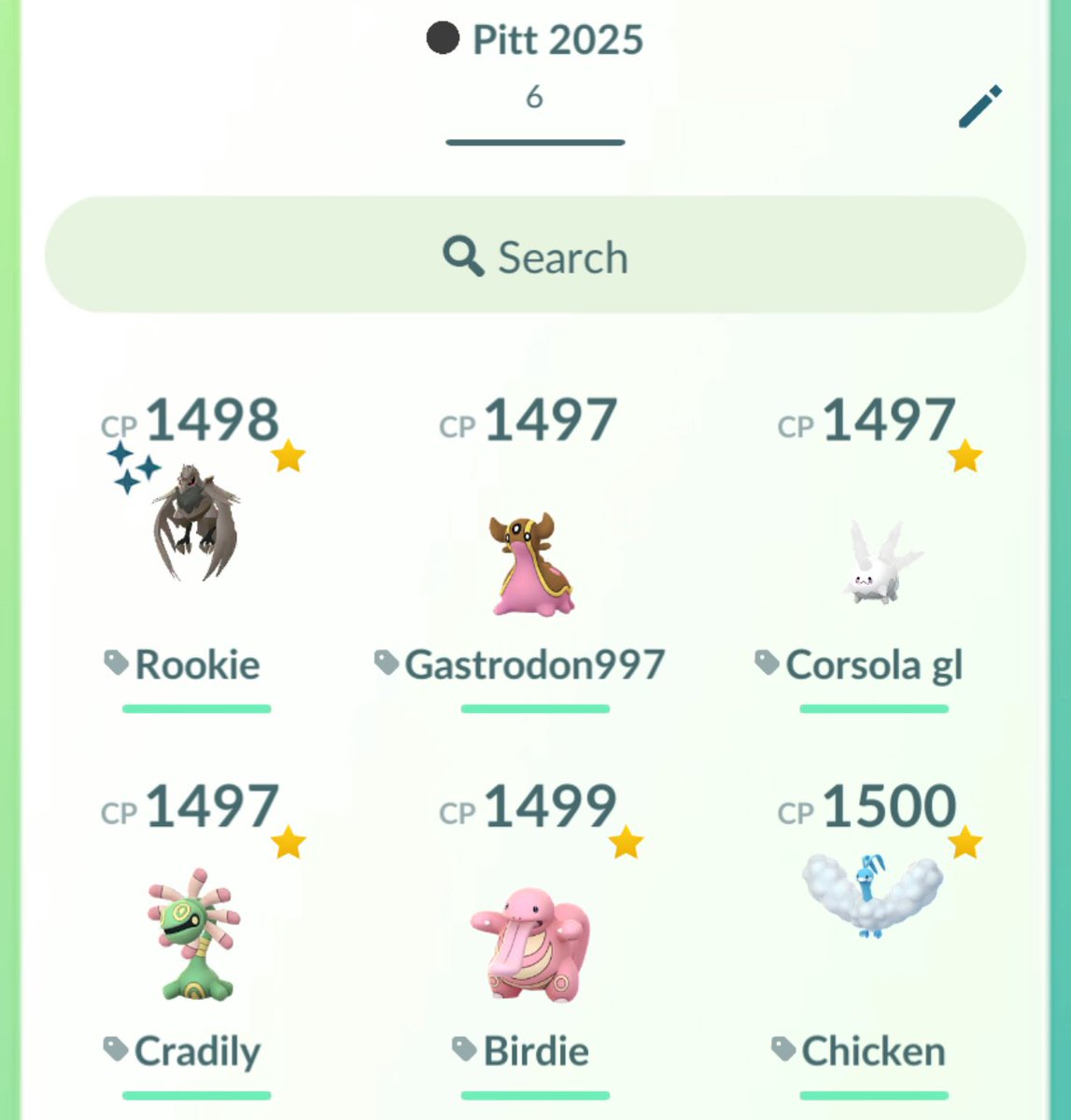 Good luck to whoever plays me in round 1 - Ggs!