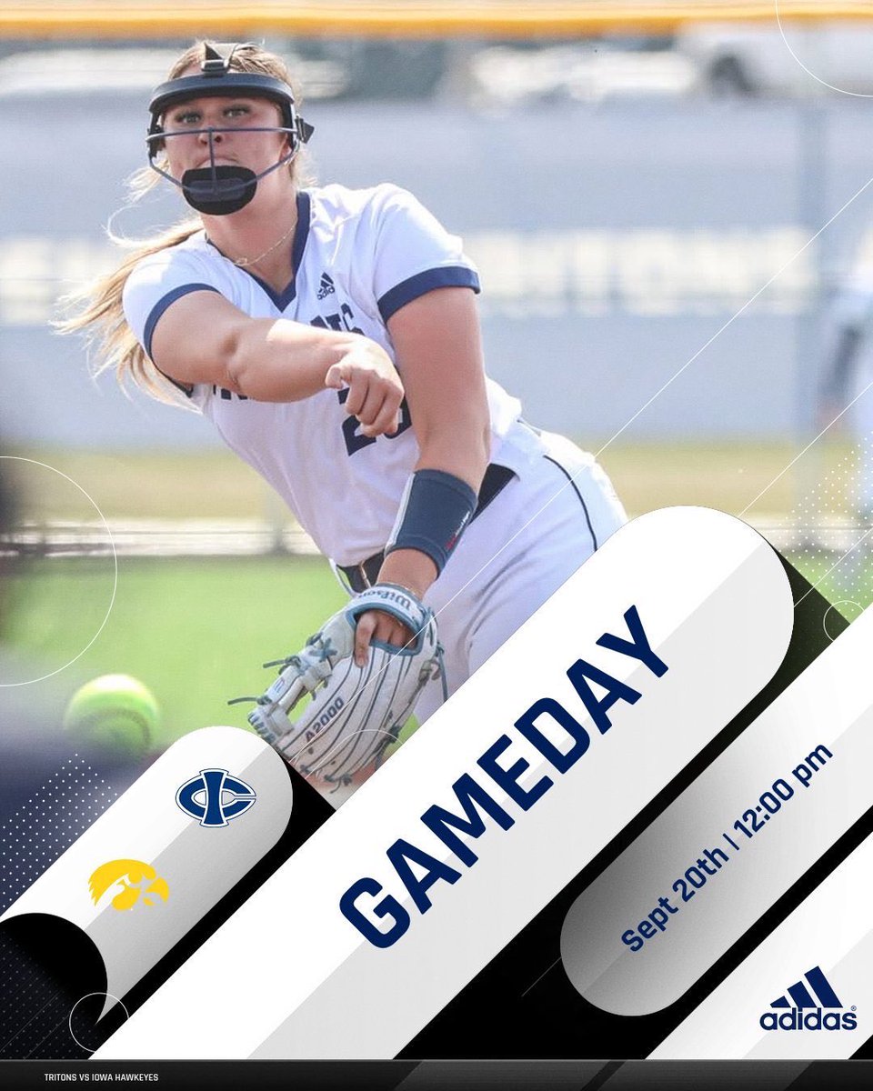 ICCCSoftball's tweet photo. 𝐆𝐚𝐦𝐞𝐝𝐚𝐲 𝐠𝐚𝐦𝐞𝐝𝐚𝐲 𝐠𝐚𝐦𝐞𝐝𝐚𝐲‼️

Your lady Tritons travel to Iowa City today to scrimmage the Iowa Hawkeyes!

⌚️: Noon
🆚: University of Iowa
📍: Bob Pearl Softball Complex - Iowa City, IA
🎥: GameChanger

#RTR #tritonsoftball #weareIC https://t.co/uH7dnt4KXv