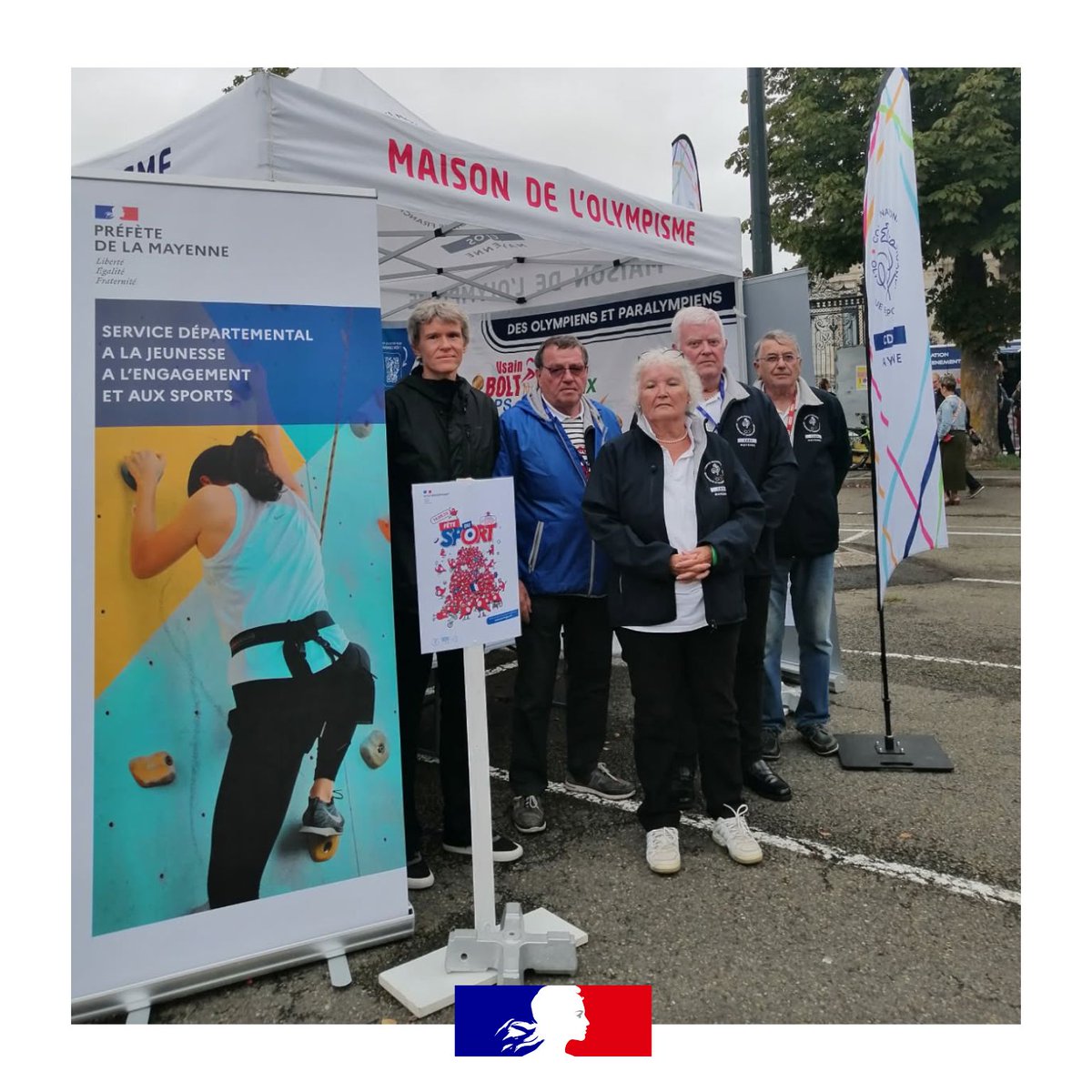🎉 Fête du sport en #Mayenne
🏅 Dans l’élan des #JO2024, 14 événements labellisés ont rassemblé 🎽 clubs, collectivités, habitants autour du sport 🤝
✅ Santé, inclusion et convivialité au cœur de cette réussite ✨
<a href="/DSDEN53/">DSDEN de la Mayenne</a> <a href="/acnantes/">Académie de Nantes</a> <a href="/beguin_katia/">Katia Béguin</a>