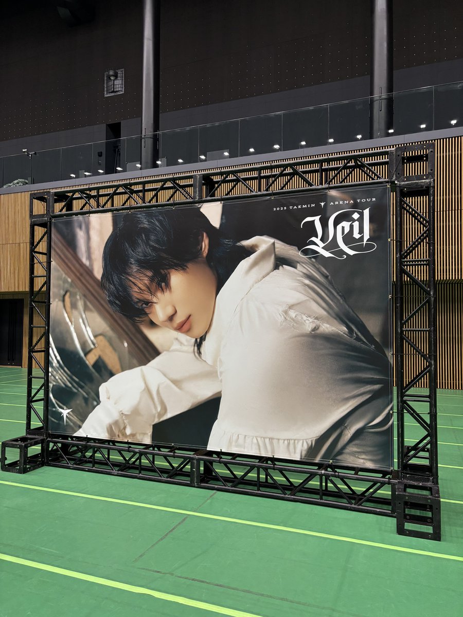 佐賀1日目のテミンくんは「ぼく、虫嫌いだけど、大人だからがんばった！」って5歳児かな？なバブいメントとキレッキレのステージで温度差に風邪をひきそうだったよ。
 #TAEMIN_Veil