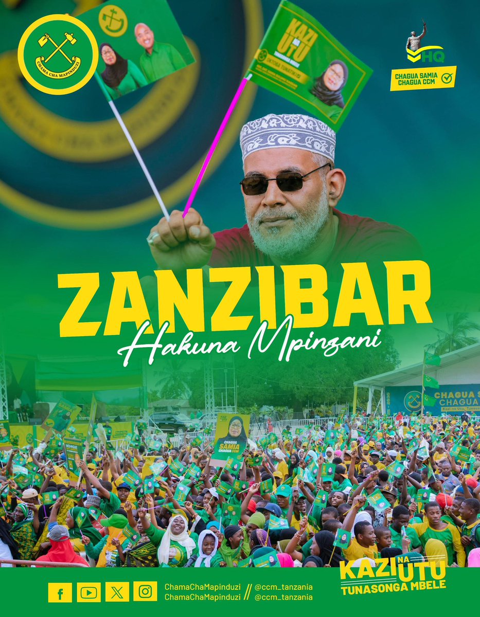 ccm_tanzania's tweet image. Kwetu Pemba, msimamo ni uleule, misheni ni ileile: Ku✅ kwa #Samia ifikapo #Oktoba29.