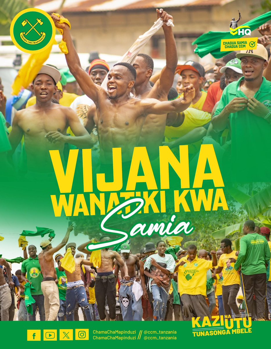 ccm_tanzania's tweet image. Kwetu Pemba, msimamo ni uleule, misheni ni ileile: Ku✅ kwa #Samia ifikapo #Oktoba29.