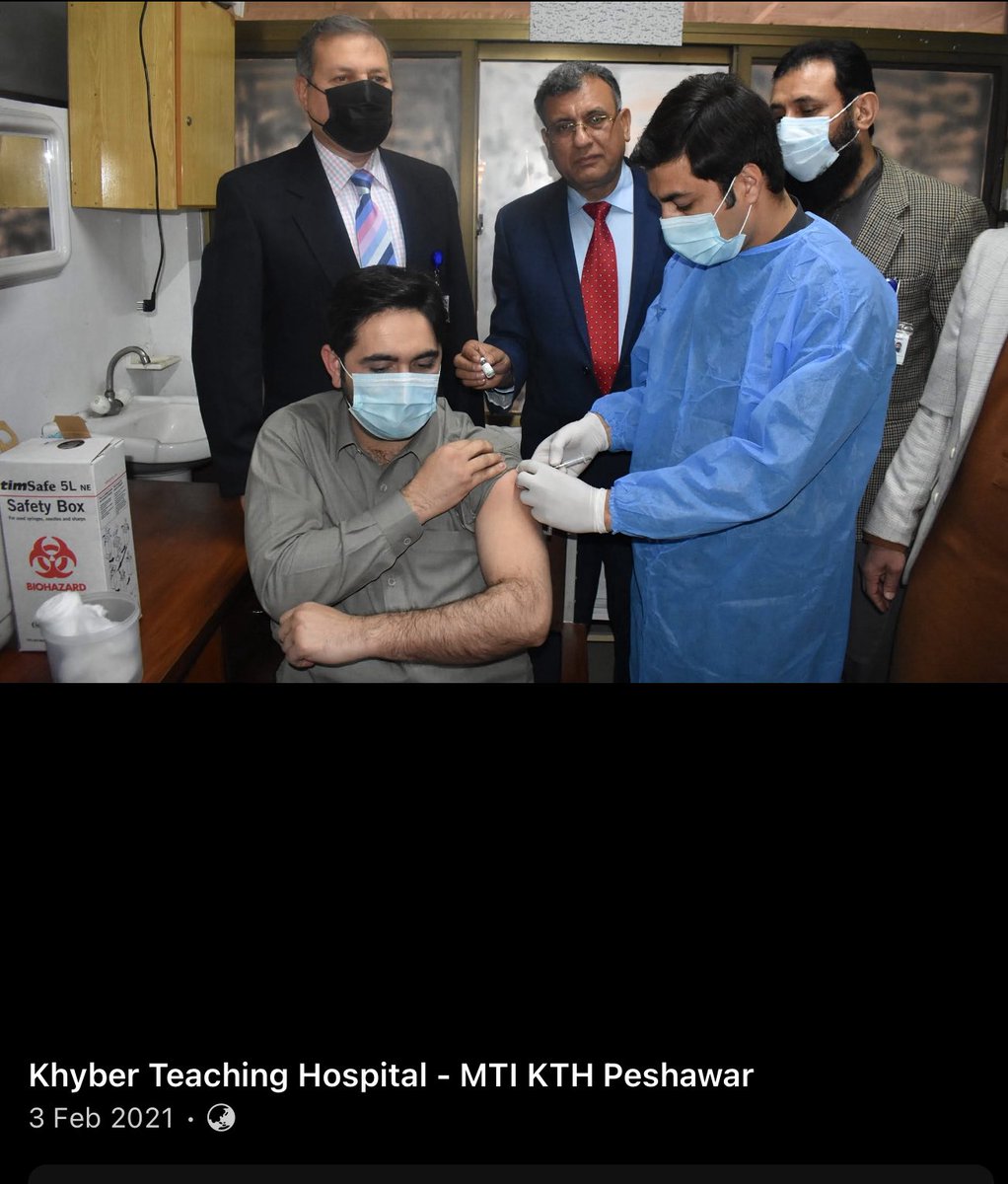 I appreciate <a href="/KamalMQM/">Syed Mustafa Kamal</a> gesture of leading with example by vaccinating his daughter against cervical cancer. 

I remember when everyone was afraid of COVID vaccination and no one volunteered. 

I went forward and took the first shot..and others followed..