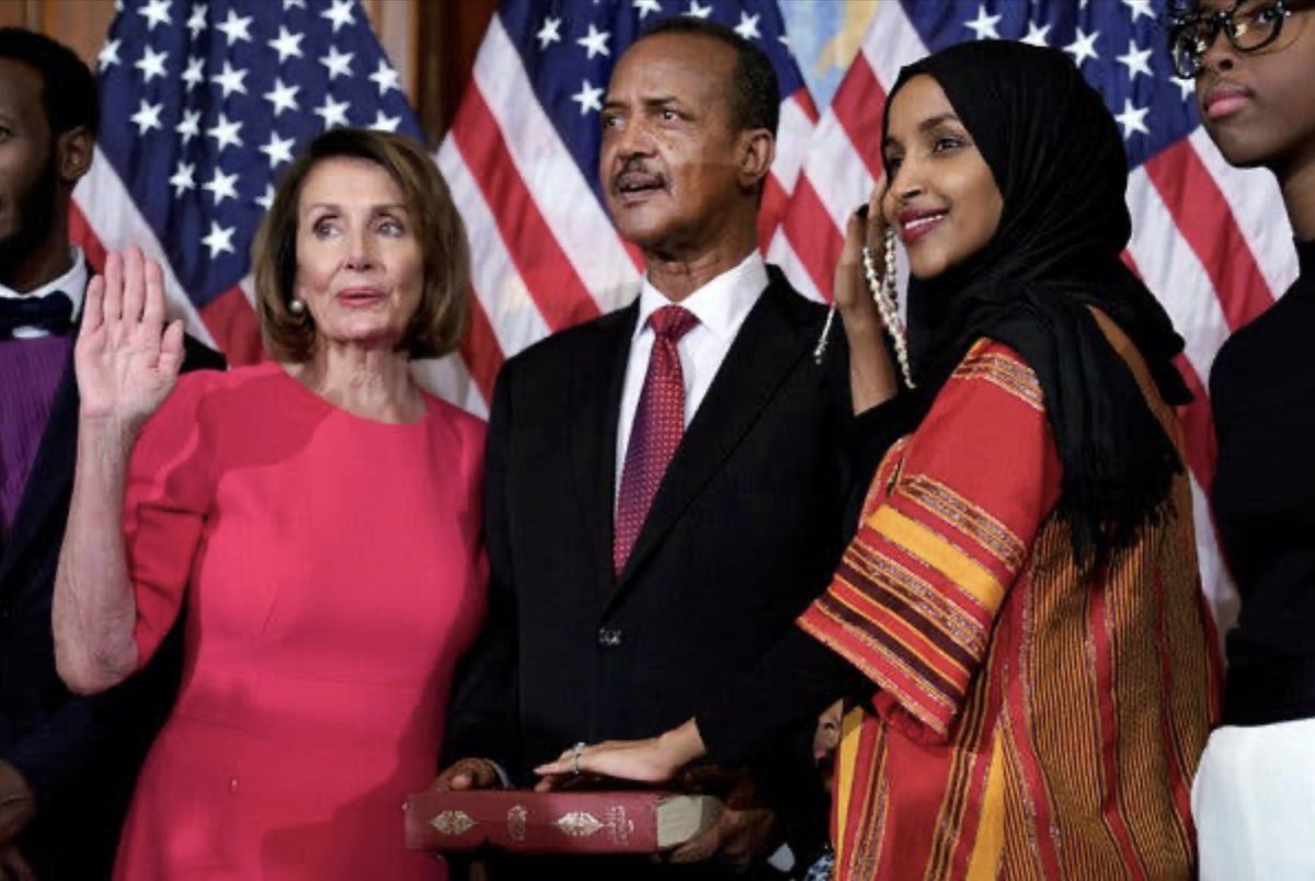 TonySeruga's tweet image. The CIA 💯 has a clean up on aisles 1-100 as they sanitize the reams of intelligence on Nur Omar Mohamed, the father of U.S. Rep. Ilhan Omar (D-Minn)!

Today’s democrat party would justify electing Adolph Hitler to the U.S. Congress. That’s not a joke. Everything the accuse the…