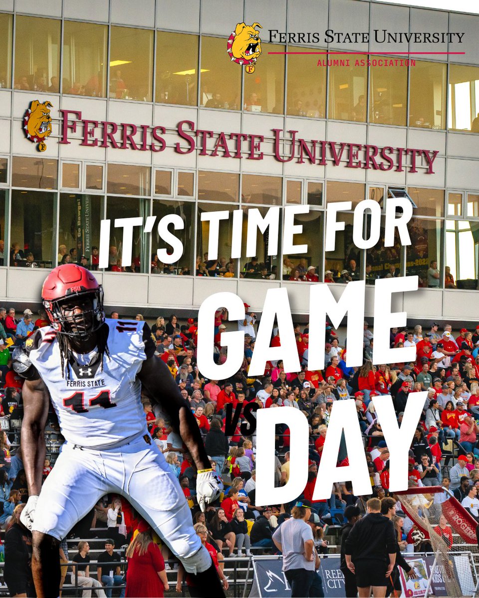 They’re baaaack 👀
The reigning national champs take the field at 6:00 PM at Top Taggart!
Bring the energy. Bring the noise. GO DAWGS! 🐾 🏈

#FERR1S #BeABulldog #FerrisForward