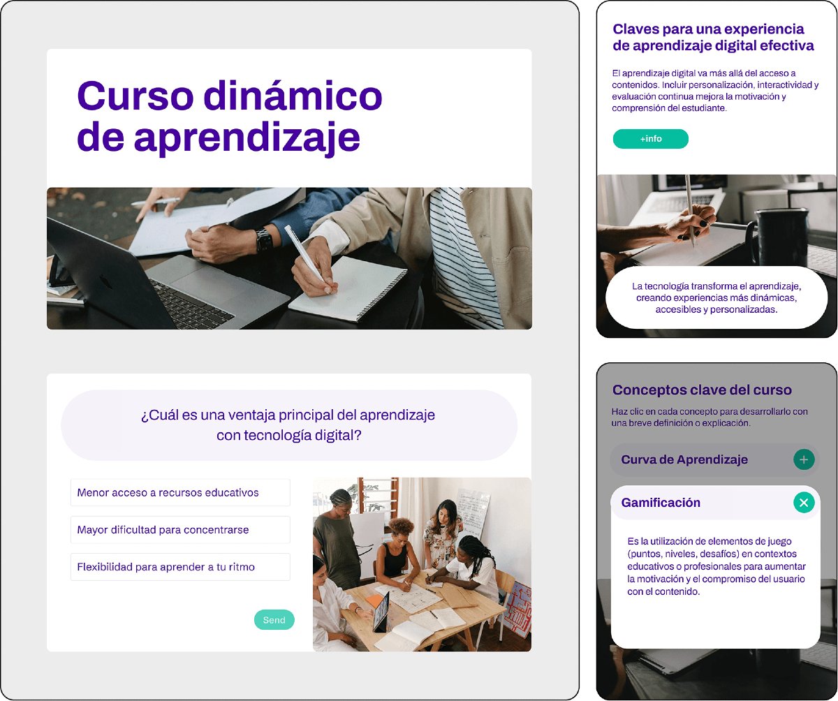 No somos tu hada madrina, ni tu genio de la lámpara… ¿o quizá sí? 😏

Crea un curso entero en minutos, solo tienes que añadir tu propio contenido. Prueba esta plantilla:  genially.com/es/plantilla/c…