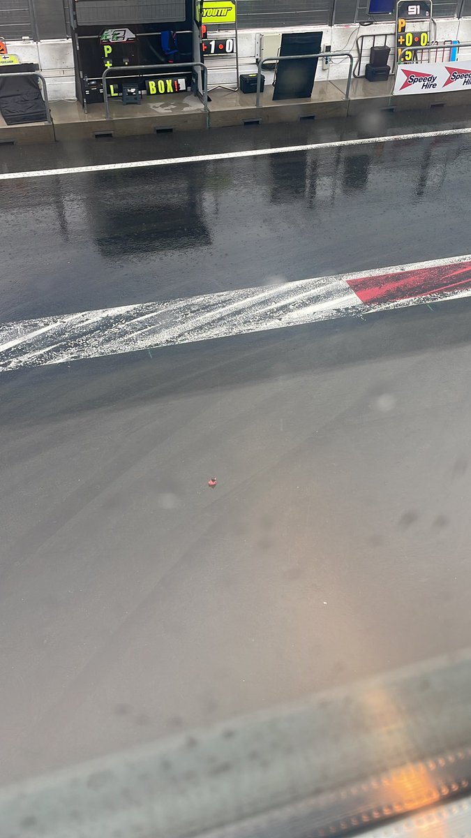 This rain isn’t letting up. The ducks are coming… #AssenBSB