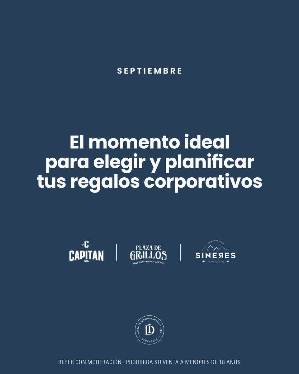 ¿Cansado de regalar siempre lo mismo?

Esta es la época ideal para elegir el mejor regalo para tu equipo de trabajo o para tus clientes

Contamos con 3 marcas de bebidas exclusivas para adaptarlas a tu necesidad, con un alto nivel de personalización y descuentos por cantidad.