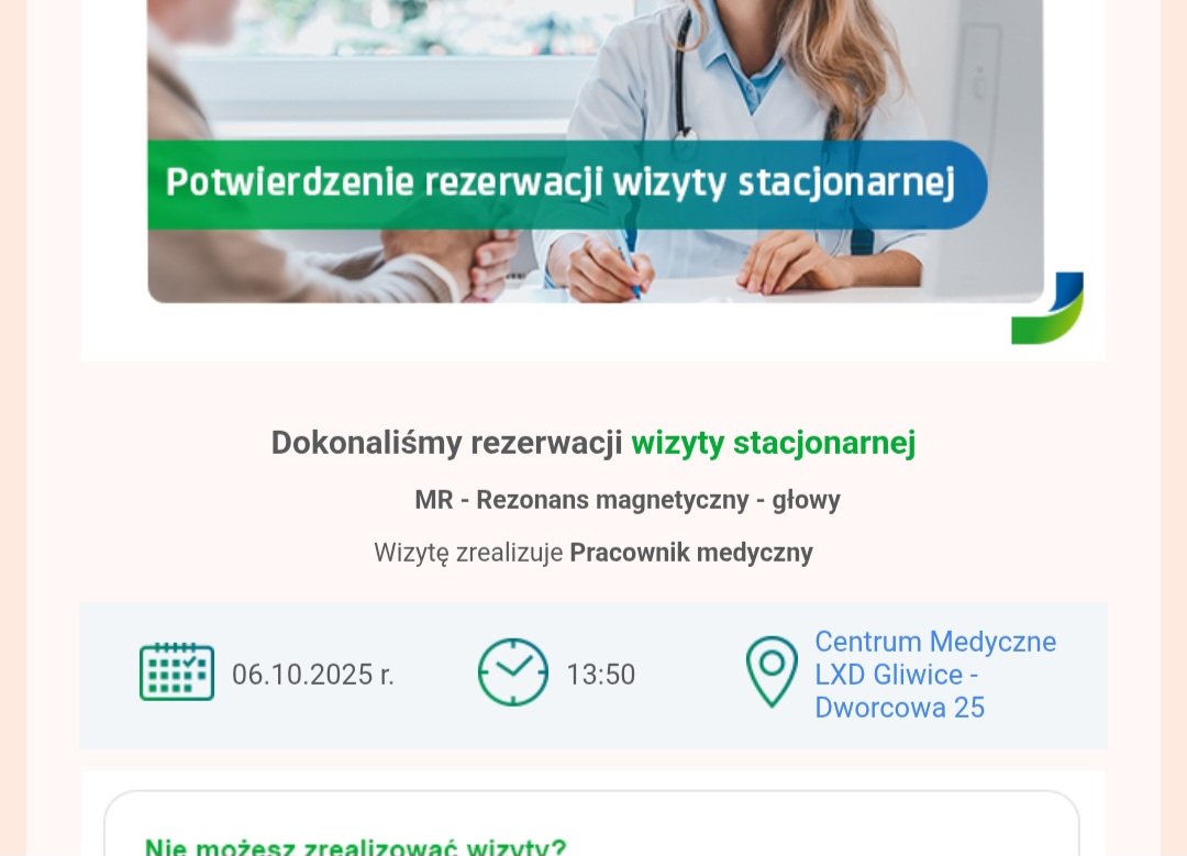 Już 06.10 chwila prawdy... 
Jednak jedyne co mogę powiedzieć, to to, że obajwy są obecnie tak dokuczające, że bez morfiny się nie ruszam :( 
Pomyślcie o mnie w październiku...