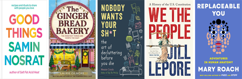 This week the Topsfield Town Library has 86 new books and two new movies.  New items include Good Things, The Gingerbread Bakery, The White Lotus, Nobody Wants Your Sh*t, We the People, Replaceable You, Dream School, and Among the Burning Flowers. wowbrary.org/nu.aspx?p=9229…