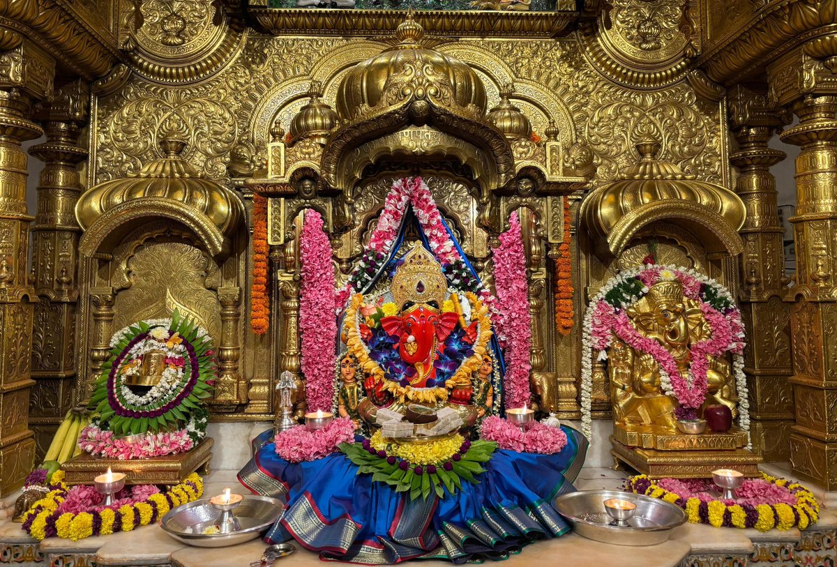 SVTMumbai's tweet photo. 🙏 गणपती  बाप्पा मोरया 🌺मंगलमूर्ती मोरया 🙏२०/०९/२०२५
🙏Ganapati Bappa Moraya 🌺 Mangalmurti Moraya  🙏20/09/2025 https://t.co/7KaEZIuuIe
