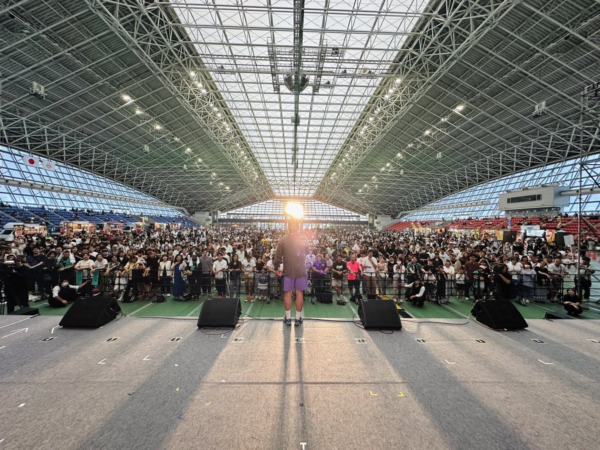 キオクシア祭り@四日市ドーム、ありがとうございました〜😊🙏💨