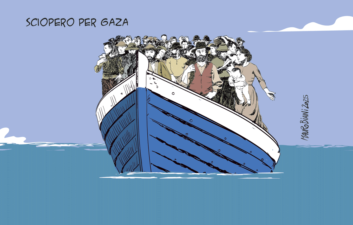 #sciopero per #Gaza #19settembre #22settembre #lavoro #GlobalSumudFlotilla 
Oggi per <a href="/repubblica/">Repubblica</a>