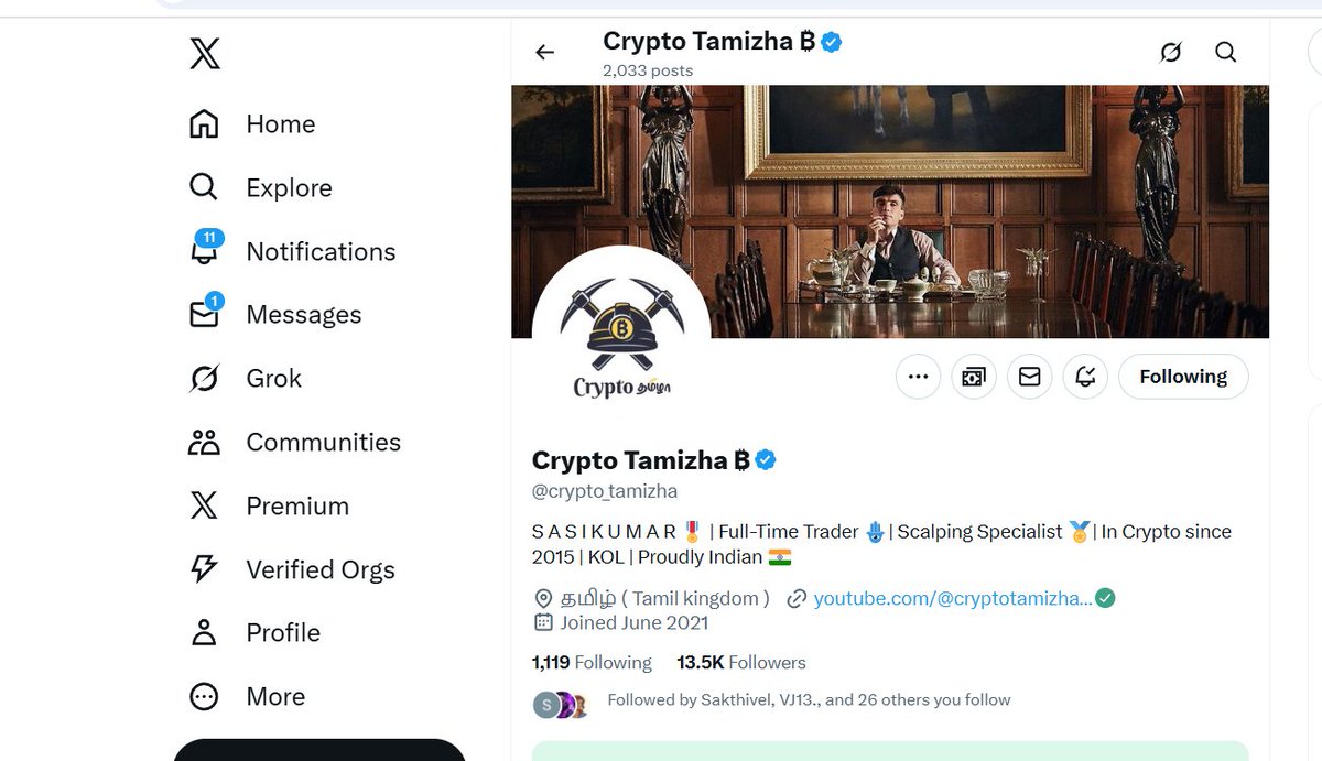 sentilb's tweet photo. @crypto_tamizha @MyCryptoFunding https://t.co/Fl7JO9leoX