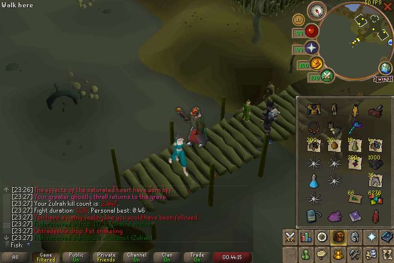 all i wanted was to test ayak and get elite clue but oh boy ill take it !!