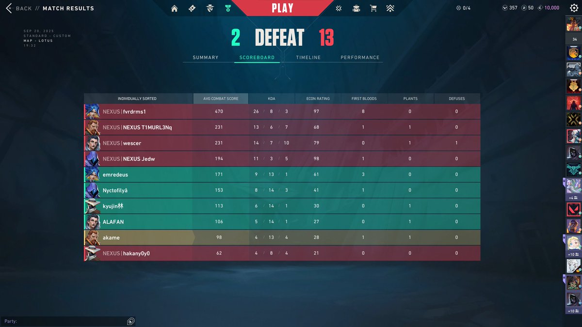 Redbull home ground nexus bizi domalttı bizde diğerlerini domalttık gg wp ma