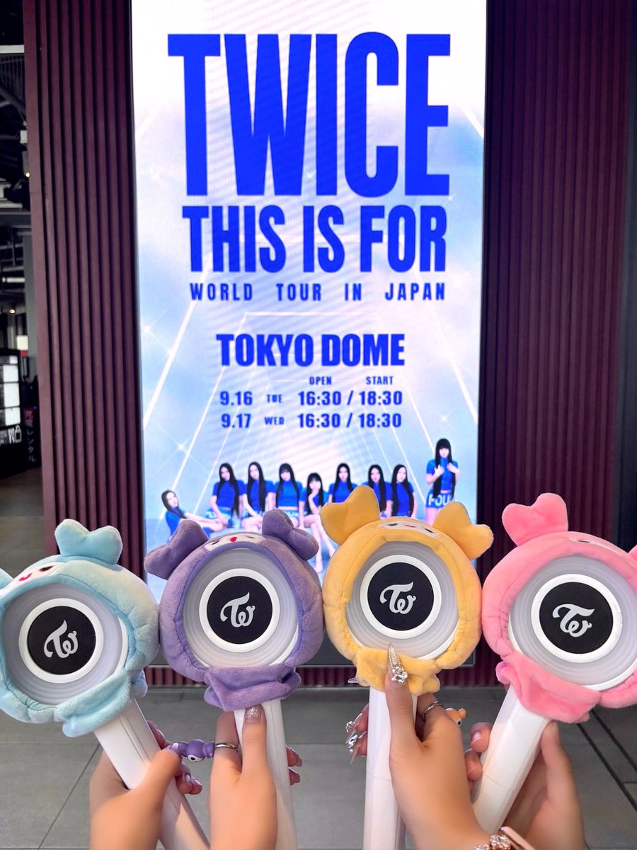 #TWICE_THISISFOR_WORLD_TOUR 
#TWICE_THISISFOR_WORLD_TOUR_IN_JAPAN #宮下パーク #東京ドーム #ENEMY