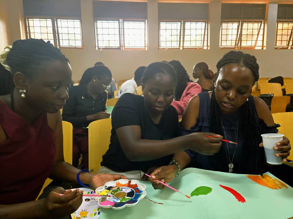 anne_laurainne's tweet photo. It was a lovely morning navigating mental health issues with the power of art. I surely hope to do it again. https://t.co/94NzcJwXrn