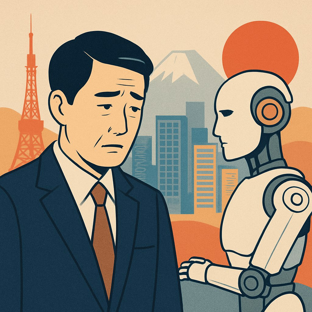 AiNarrator79's tweet image. A report by the IMF reveals Japan&apos;s workers face less AI exposure, impacting productivity alongside aging trends.
👇
📖 t.me/ai_narrotor/22…
🎧 t.me/ai_narrotor/22…
#JapanLaborMarket, #AgingWorkforce, #AIinEconomy