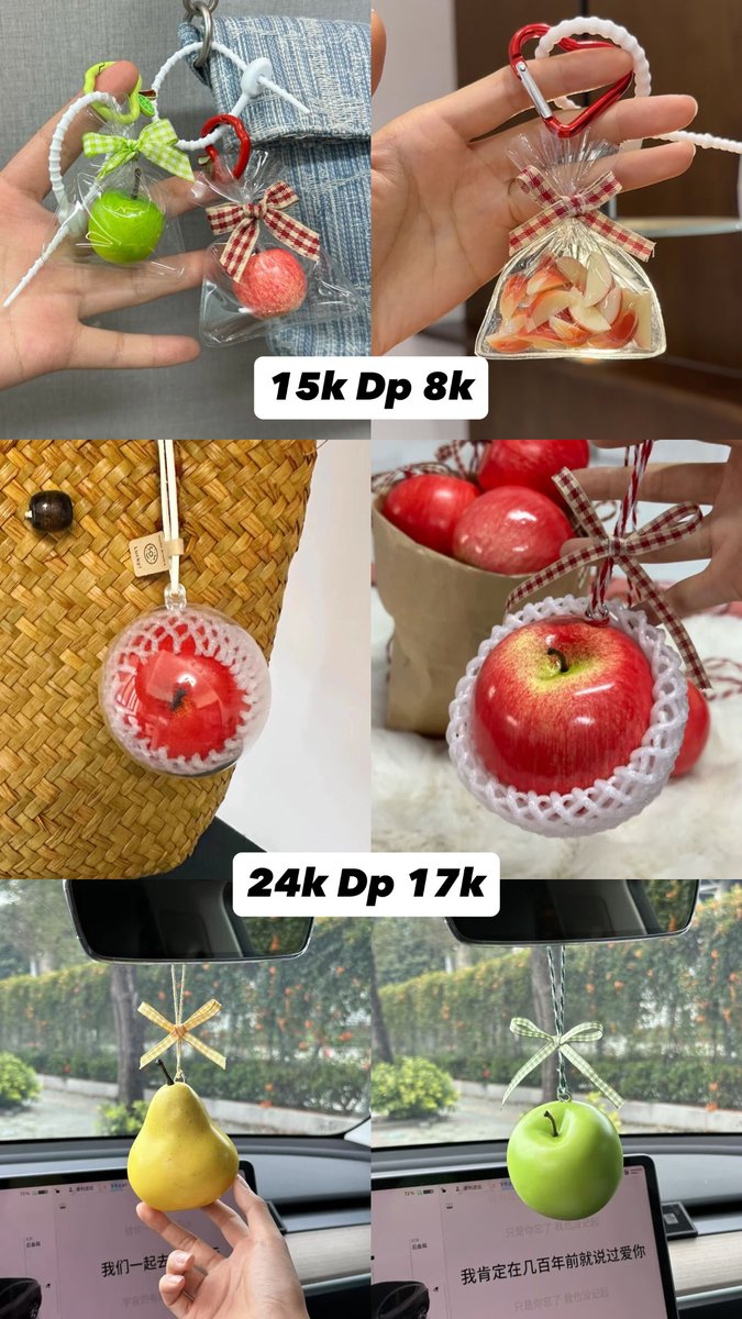 stuffsite's tweet image. sells interest check!🍎 hayii yang maww charm apewll apewll gemay ini yuk bole bangett ikutan po nya harganya daa bersih ina loch🫰🏻drop ur @ di reply yaa maniez