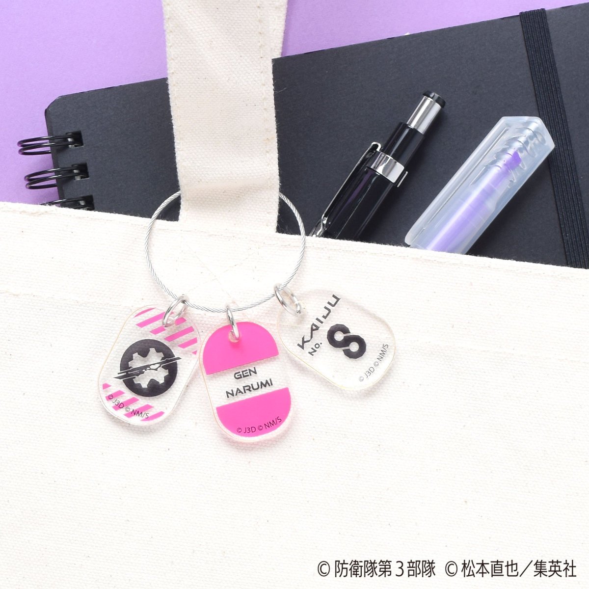 栄ロフト会場】9/26-10/22 ◇商品紹介⑨◇ ・3連アクリルキーホルダー