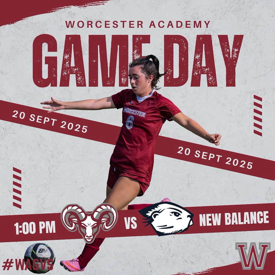 WA_GVS's tweet photo. 🚨Game Day!!! 🚨

Today we host @bvrathletics on New Balance Fields at 1:00 p.m.! Come out and support the girls! Livestream Link in bio! #WAGVS #together 🐏⚽️
@WA_Athletics 

Livestream Link:

https://t.co/oOpYMAcMvv https://t.co/4lLmXkcmoH