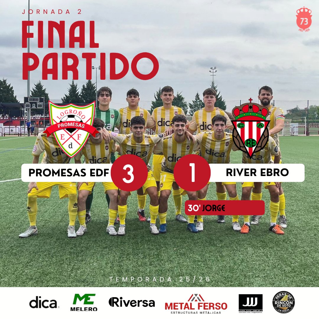 aupariver's tweet photo. 𝗝𝗢𝗥𝗡𝗔𝗗𝗔 2 |

@EDFL_oficial 3 - 1 C.A. River Ebro

#aupariver⚪️🔴⚪️🔴⚽️💪🏼 #contigosomosdoce #tercerarfef https://t.co/AGZI0IWqHf