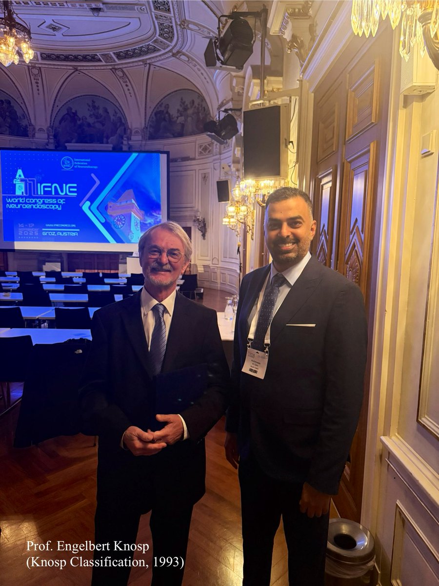 aaalojan's tweet photo. At the World Congress of Neuroendoscopy (IFNE 2025) in Graz, Austria, we shared our experience with neuroendoscopic lavage in IVH of prematurity and tumor surgery.

The historic city of Graz offered a remarkable setting for a scientific exchange. Sincere thanks to the organizers for the kind invitation and the opportunity to take part.