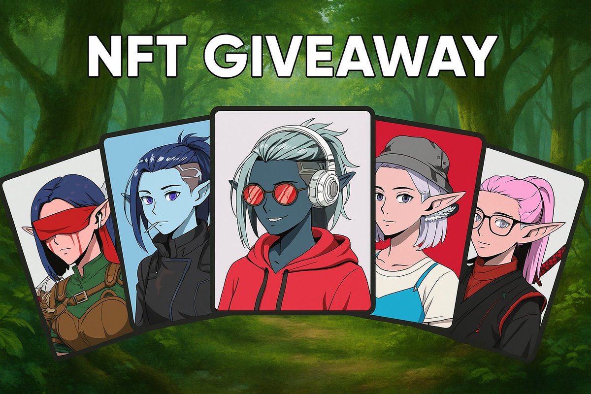 🧝‍♀️ We’ve seen your amazing activity - it’s time for a 5 Shilen NFT Giveaway for our community! 

How to join:
- Follow <a href="/ShilenNFT/">Shilen</a>
- Like &amp; repost this post
- Drop your NEAR wallet in the comments

⏳ Winners will be announced in 7 days.

Good luck, Elves!
P.S. The more active you