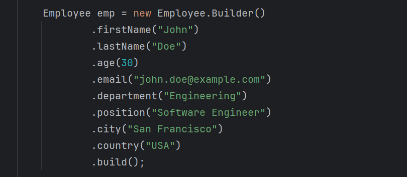 Vrushali0988's tweet photo. Builder Pattern = life-saver for large objects ✅
#Java #Java25 #CleanCode #record #mobile #android #BuilderPattern #CodingTips https://t.co/H87oF8sAyx