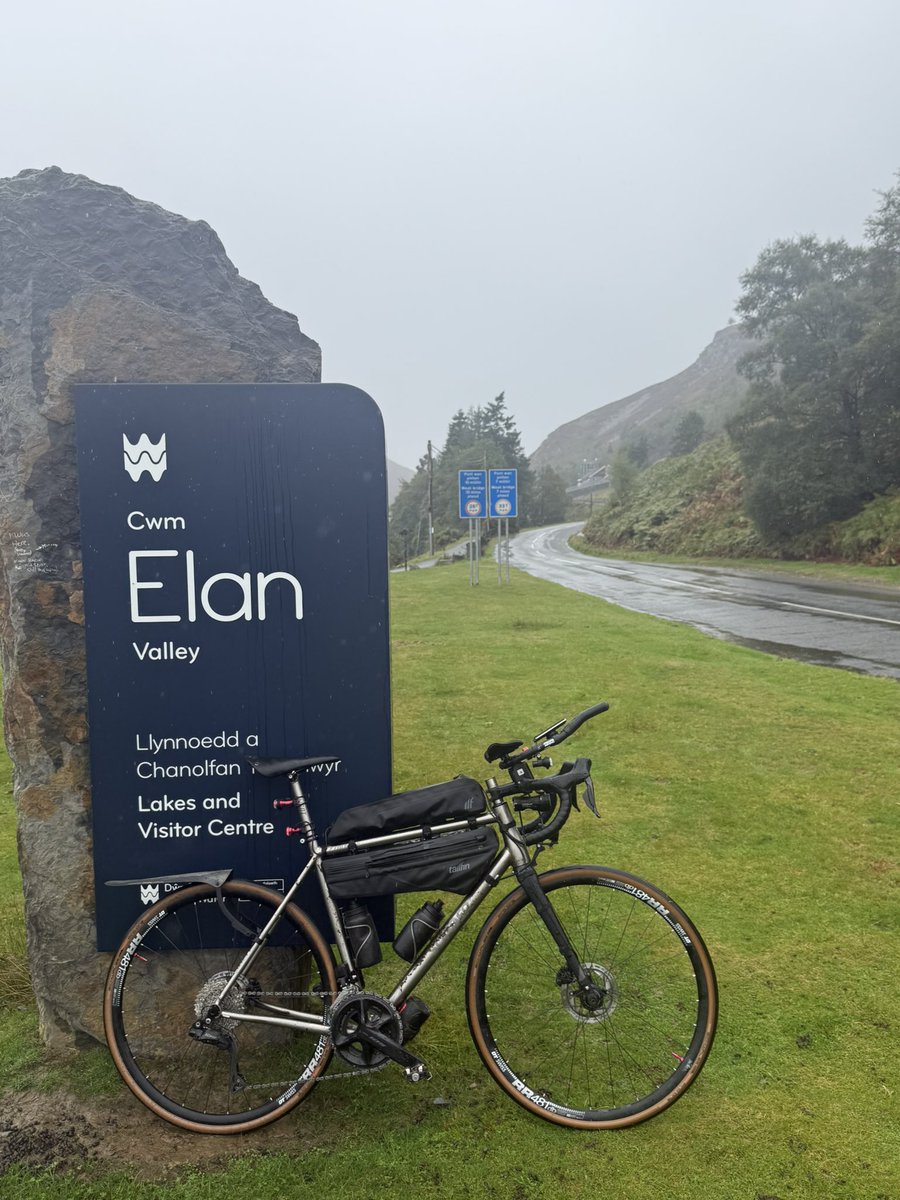 It’s been a tad moist!  Just under 100km to go!