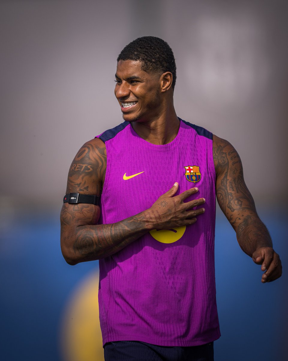 FCBarcelona's tweet photo. Keep rising, Rashy https://t.co/rxUrpFGKrw