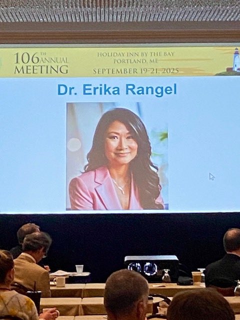 Few better people walking among us today than <a href="/ErikaRangelMD/">Erika Rangel</a>. An amazing friend, colleague, and supporter of people who has done more for the cause than most. Recipient of the Nathan Smith Distinguished Service Award at the New England Surgical Society today!!