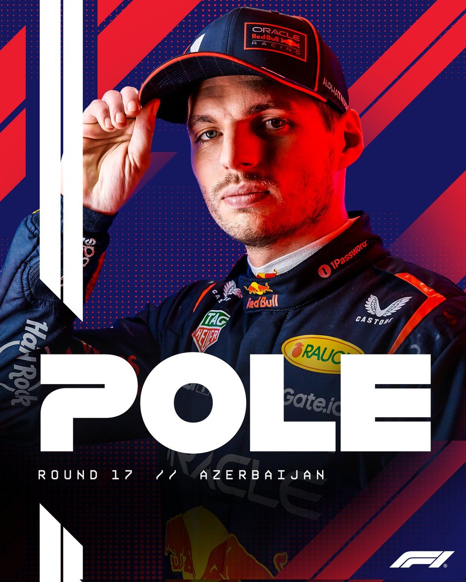 gerazzio's tweet photo. Du du du duh! Max verstappen. Primer Baku del pole https://t.co/ieJwLukljq