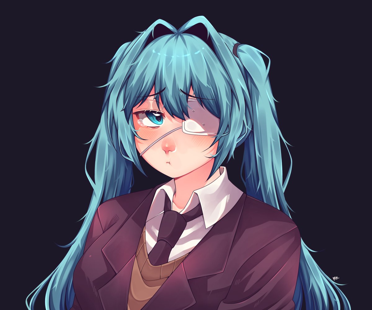 MarukunArt's tweet image. #mikuhatsune #monitoring