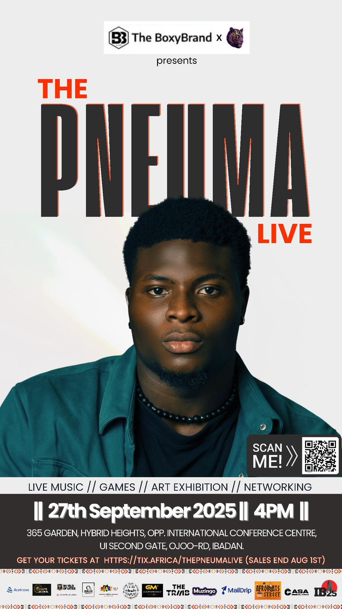 By this time next Saturday, we’ll have had artists and photographers set their artworks and creative pieces at the venue for The Pneuma Live. 

Can’t wait FR.