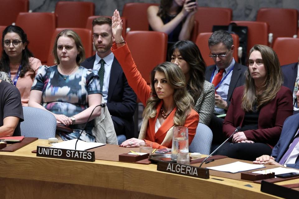 BREAKING | United States vetoes UN Security Council resolution demanding a permanent Gaza ceasefire and release of captives, its 43rd veto to block measures against Israel. Tap to read more :omly.store/qauFl