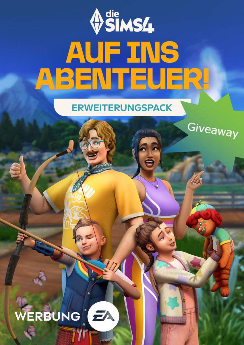 Simoniona1's tweet image. Verlosung/Giveaway

Danke ans #EACreatorNetwork für den Code für das „Auf ins Abenteuer!“ Pack“ (PC/Mac). Teilnahme siehe Bild.

Thanks to EA for a code for the #AdventureAwaits - Pack (PC/Mac). Conditions see picture.

🤩🍀

#EAPartner #Ad #Werbung #Simoniona #Sims4Giveaway