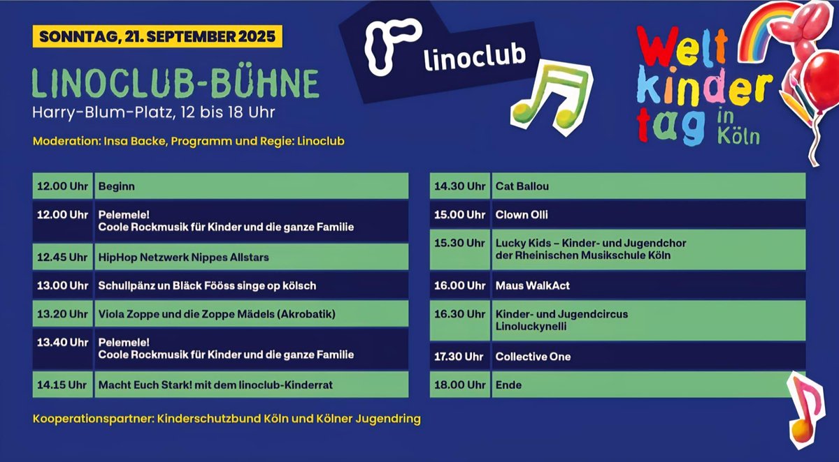 Oh, hab ja noch das Programm. ❤️