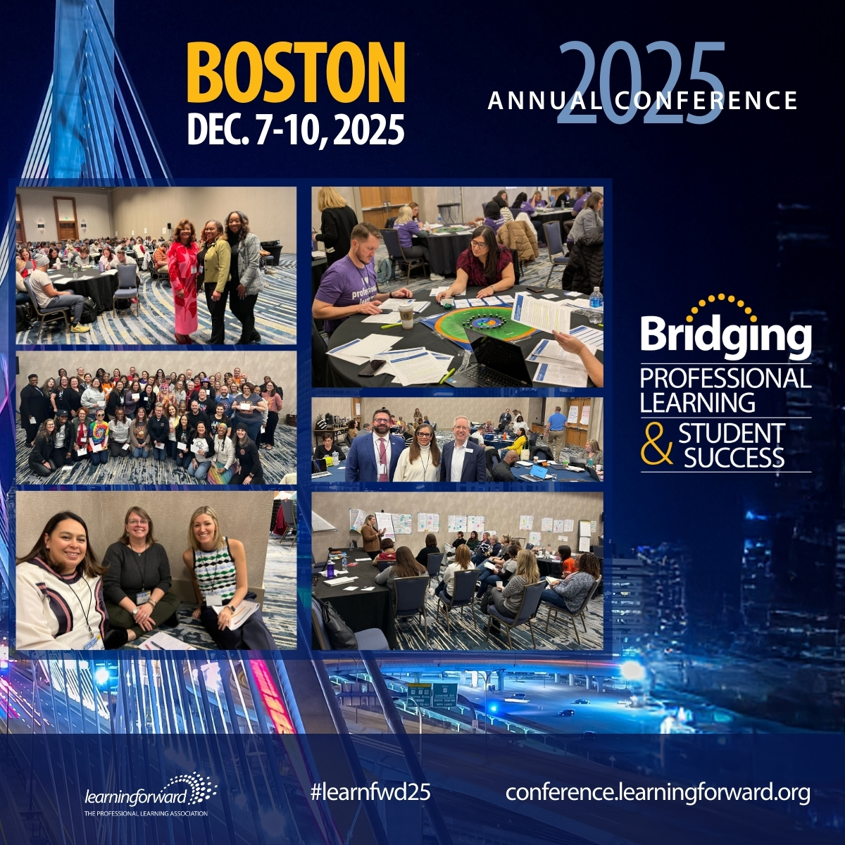 LearningForward's tweet image. 19 intensive preconference sessions. Six hours of deep learning. Direct access to the field&apos;s most respected voices. Only Learning Forward brings together this unprecedented lineup of researchers, practitioners, and innovators in one place. Sunday, December 7 in Boston sets the…
