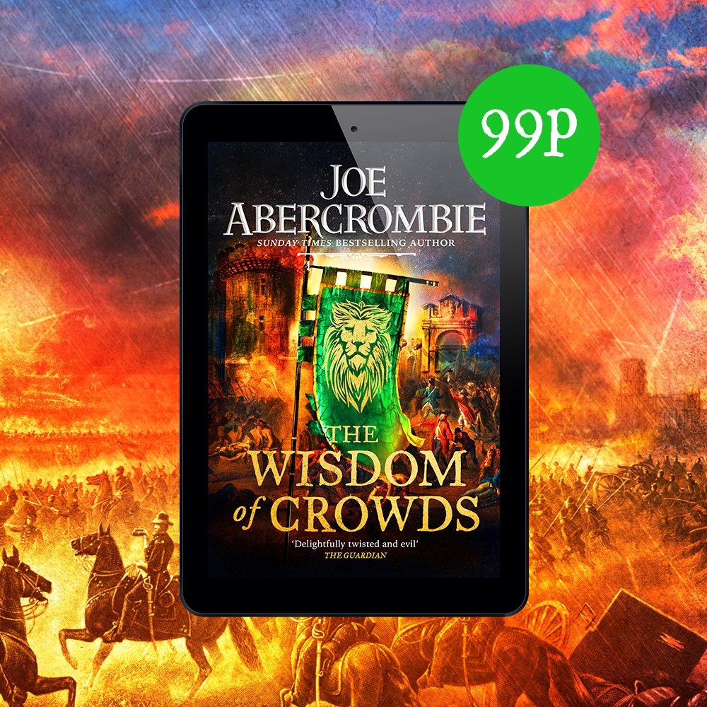 Chaos. Fury. Destruction.

The riotous conclusion to the Age of Madness trilogy from Sunday Times bestseller, <a href="/LordGrimdark/">Joe Abercrombie</a>. Just 99p for a limited time! brnw.ch/21wVWg4