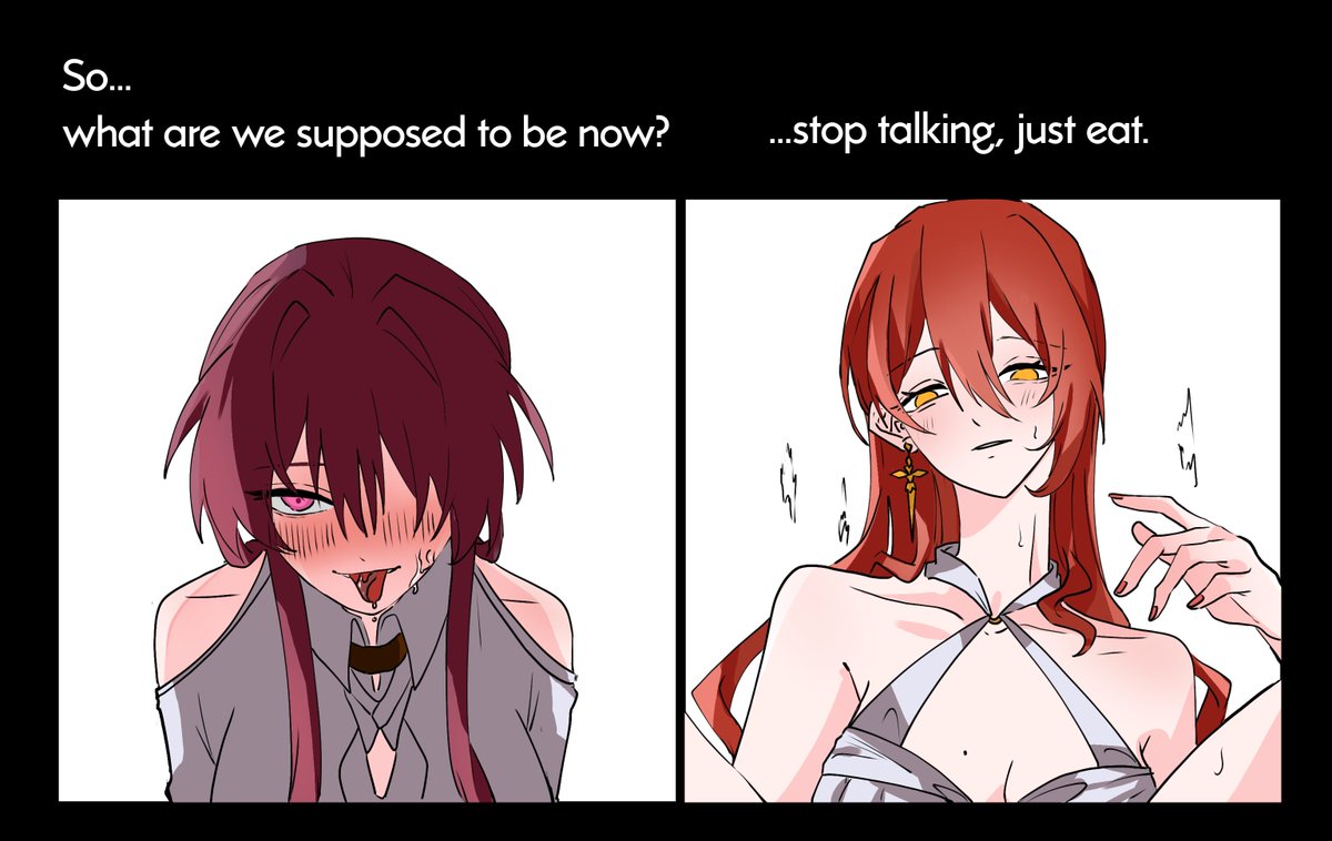 Don't be so impatient.

#kafhime