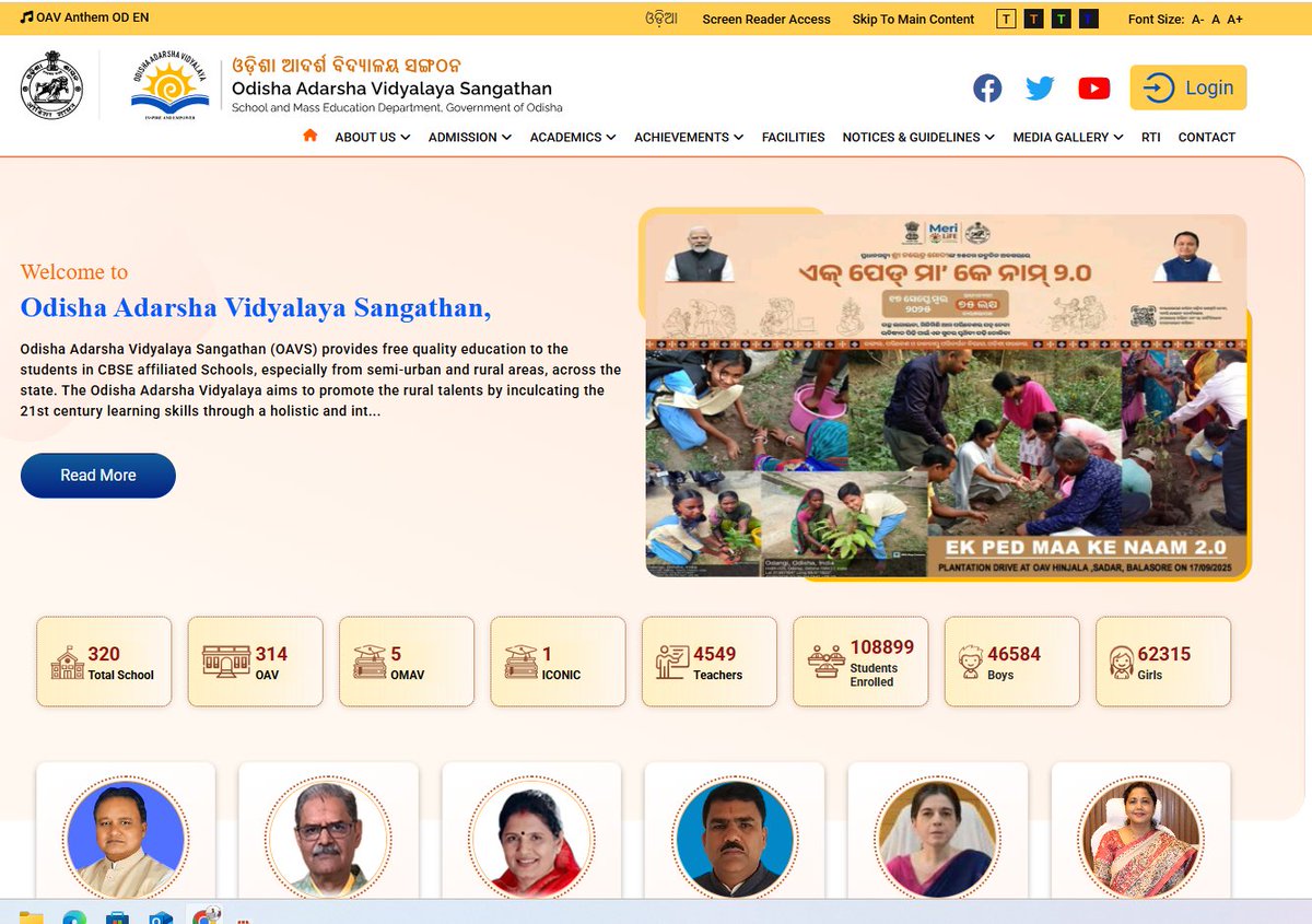 DasarathPatra's tweet photo. #Library_without_Librarian
📢Follow @cbseindia29 Guidelines & #RecruitLibrarian
📢@OAVS_Official started with 100 schools in 100 blocks in 2016-17
📢Now 320 Schools (314 OAVs, 1 Iconic OAV, 5 OMAVs)
📢No of School/Library-320
📢Librarian-1, Vacant-319
@dpradhanbjp @MohanMOdisha https://t.co/dBP7Q3x3F1